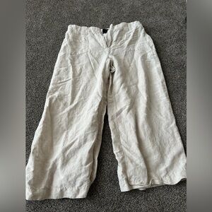 Beige Woman Dress Pants